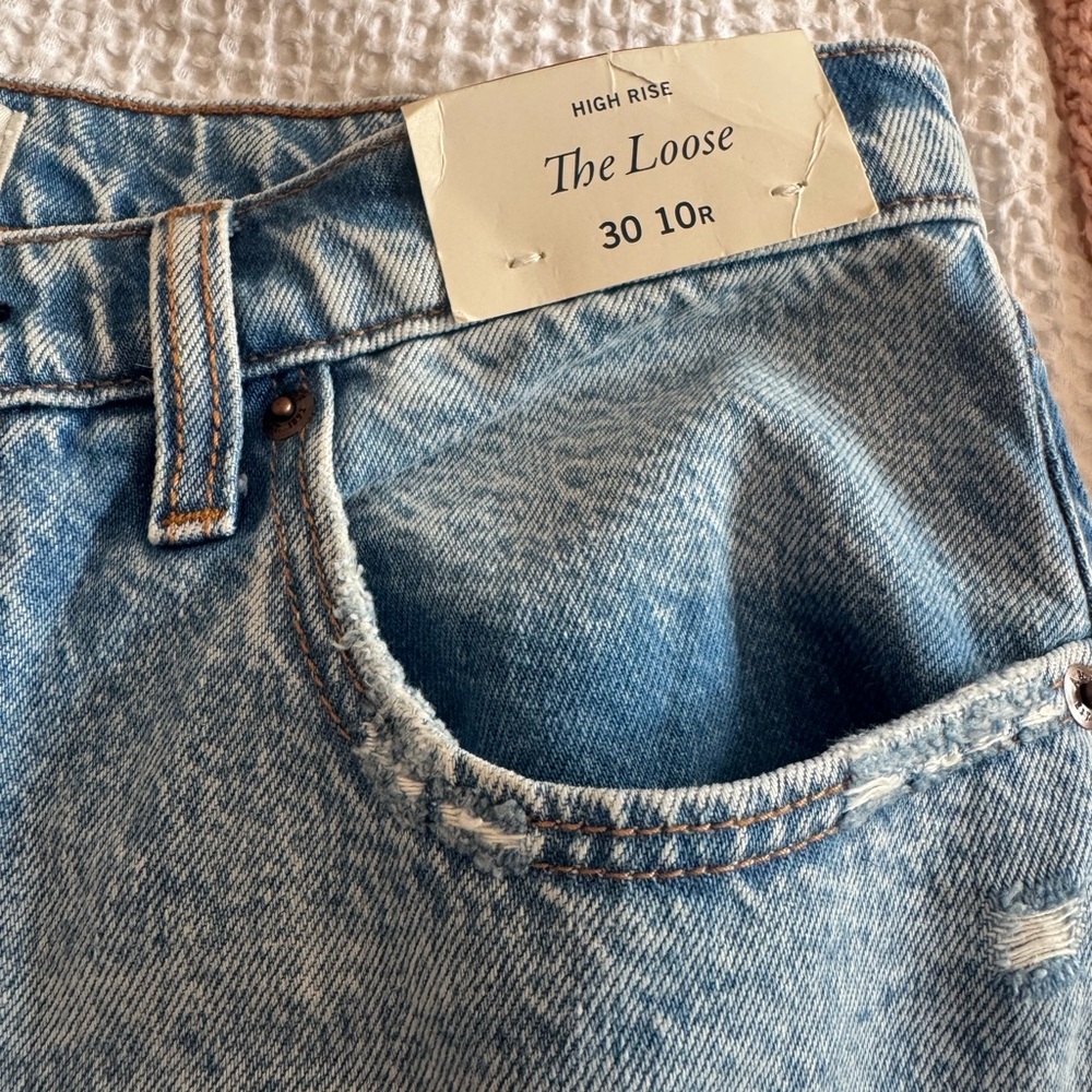 Abercrombie & Fitch High Rise Blue Jeans